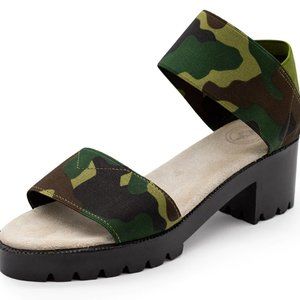 Charleston Shoe Co. Monterey Camo Sandals
